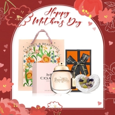COACH - COACH 時尚經典女性淡香精 30ml 天使之翼水晶開運香氛組 (附秘密花園禮袋)-國際航空版