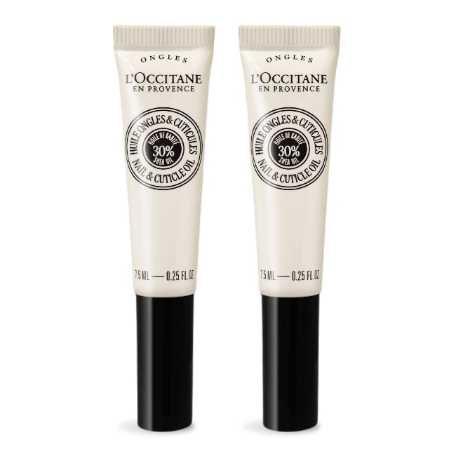 L’OCCITANE 歐舒丹 乳油木指緣修護油(7.5ml)X2-新版-專櫃公司貨
