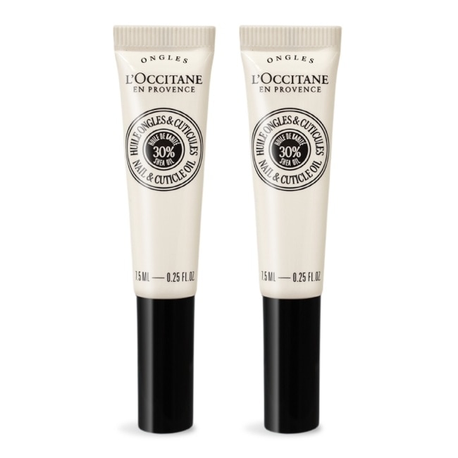 L’OCCITANE 歐舒丹 乳油木指緣修護油(7.5ml)X2-新版-專櫃公司貨