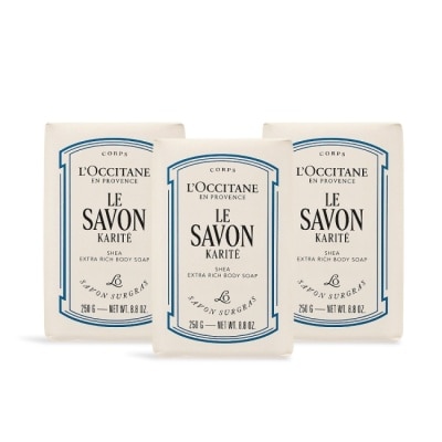 L OCCITANE - L’OCCITANE 歐舒丹 乳油木牛奶皂(250g)X3-新版-專櫃公司貨 image