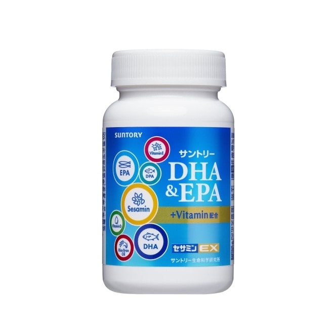Suntory 三得利 魚油(DHA、EPA)+芝麻明 EX 軟膠囊 120顆