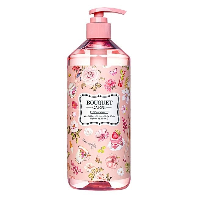 Bouquet Garni 璞珈妮維他膠原Q嫩潔膚露-白麝香750ml
