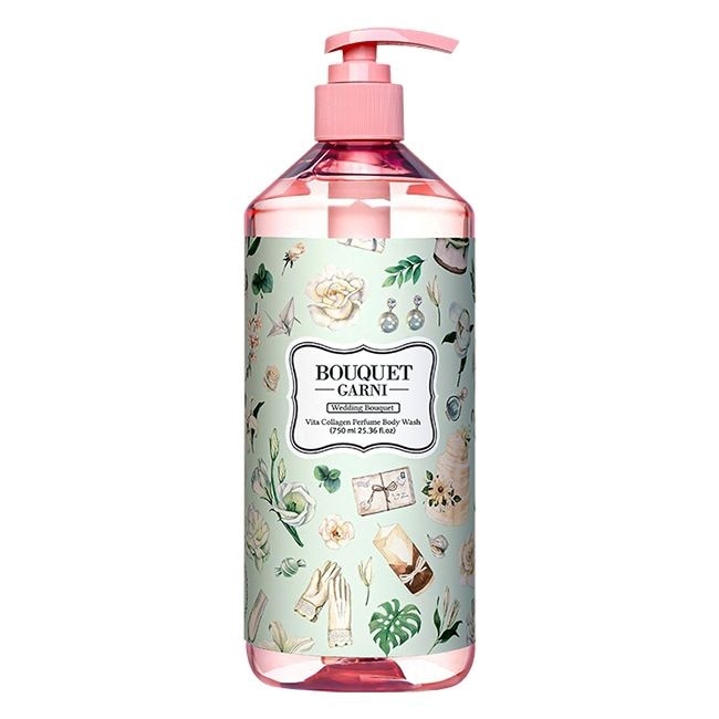 Bouquet Garni 璞珈妮維他膠原Q嫩潔膚露-新婚馨香750ml