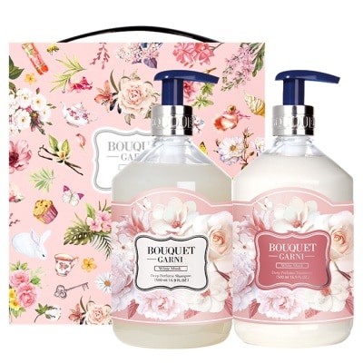 BOUQUET GARNI璞珈妮 - Bouquet Garni 璞珈妮身體香氛禮盒組2入(沐浴露+乳液)-白麝香