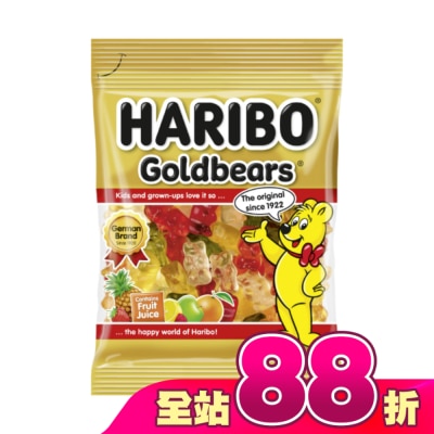 HARIBO - HARIBO哈瑞寶金熊Q軟糖80g