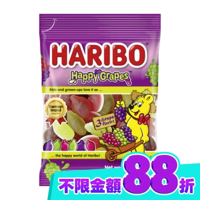 HARIBO HARIBO哈瑞寶葡萄風味Q軟糖80g image
