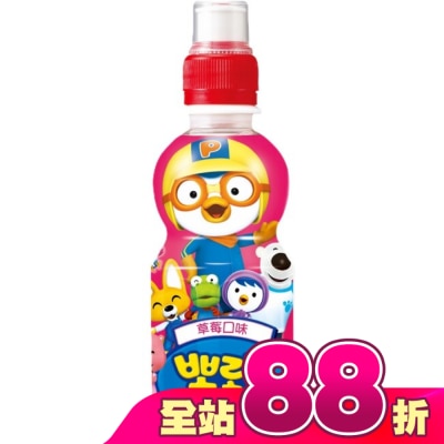 PORORO - 啵樂樂-乳酸飲料(草莓口味)235ml
