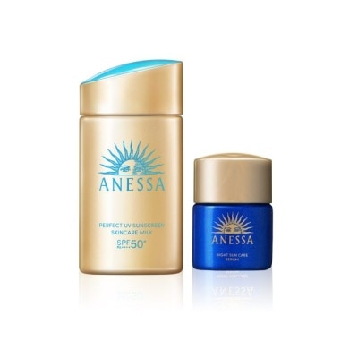 SHISEIDO 資生堂 - 安耐曬超強日夜防禦修護組 60ml+12ml