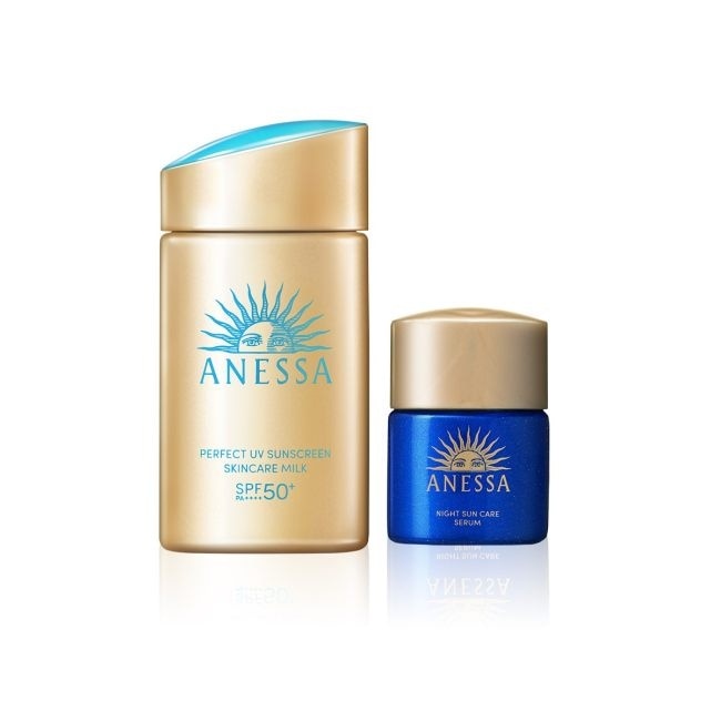安耐曬超強日夜防禦修護組 60ml+12ml