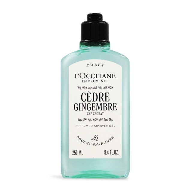 L’OCCITANE 歐舒丹 雪松生薑沐浴膠(250ml)-專櫃公司貨