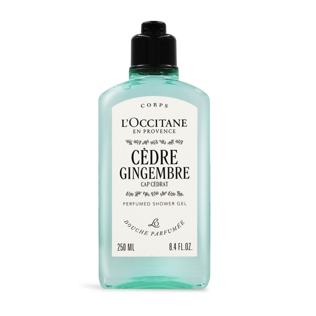 L’OCCITANE 歐舒丹 雪松生薑沐浴膠(250ml)-專櫃公司貨