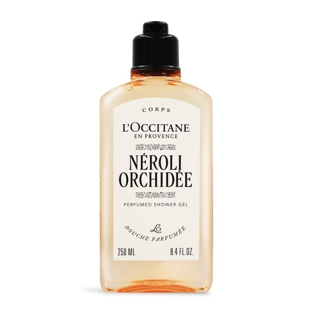 L’OCCITANE 歐舒丹 橙花蘭花沐浴膠(250ml)-新版-專櫃公司貨