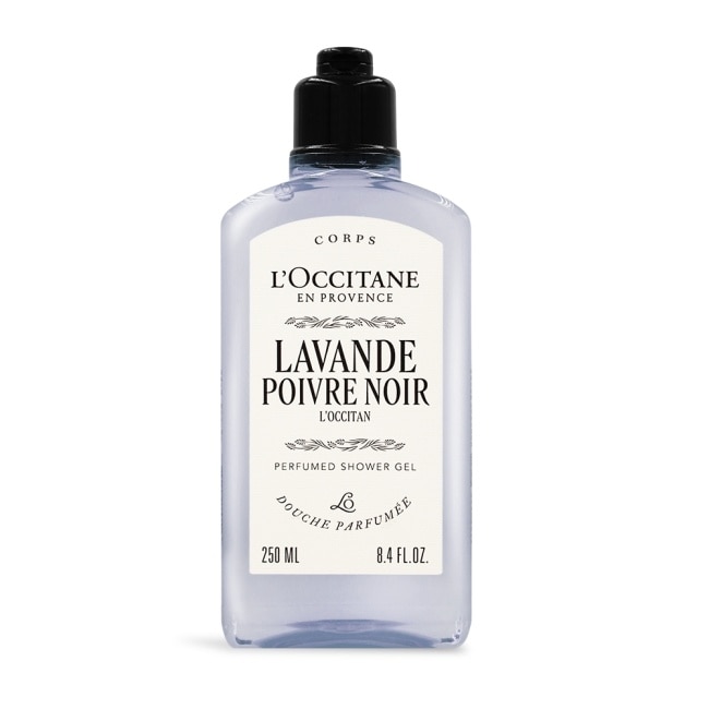 L’OCCITANE 歐舒丹 黑曜薰衣草沐浴膠(250ml)-專櫃公司貨