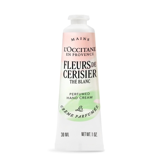 L’OCCITANE 歐舒丹 白茶櫻花護手霜(30ml)-專櫃公司貨