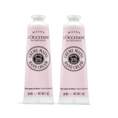 L’OCCITANE 歐舒丹 - L’OCCITANE 歐舒丹 乳油木玫瑰護手霜(30ml)X2-全新包裝-專櫃公司貨