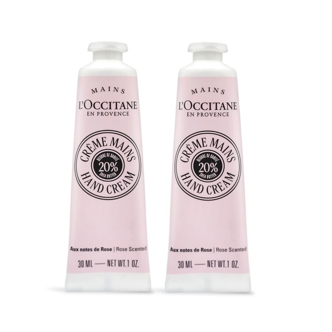 L’OCCITANE 歐舒丹 乳油木玫瑰護手霜(30ml)X2-全新包裝-專櫃公司貨