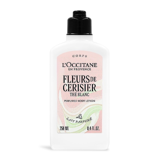 L’OCCITANE 歐舒丹 白茶櫻花美體乳(250ml)-專櫃公司貨