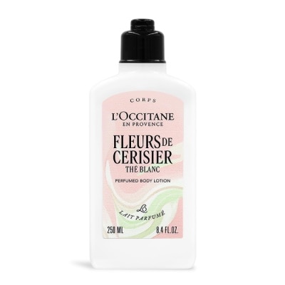 L’OCCITANE 歐舒丹 - L’OCCITANE 歐舒丹 白茶櫻花美體乳(250ml)-專櫃公司貨