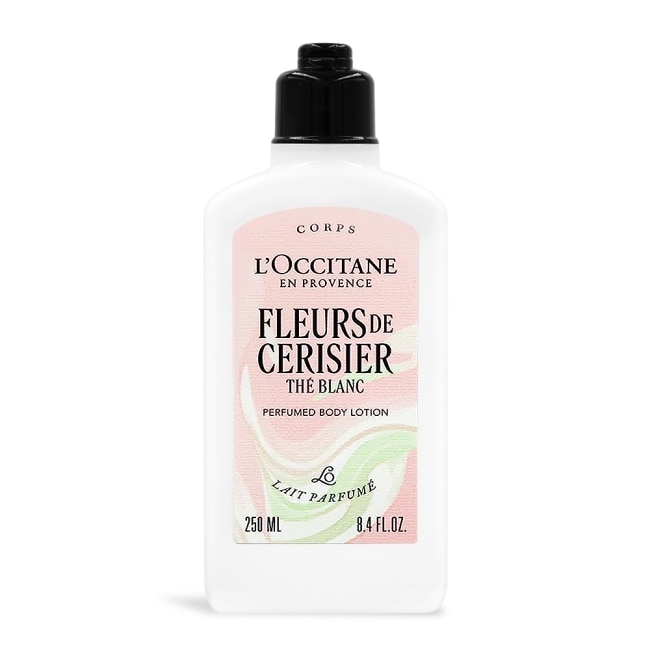 L’OCCITANE 歐舒丹 白茶櫻花美體乳(250ml)-專櫃公司貨