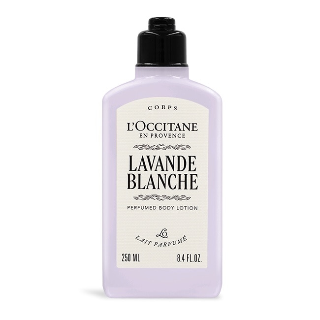 L’OCCITANE 歐舒丹 白薰衣草美體乳(250ml)-新版-專櫃公司貨