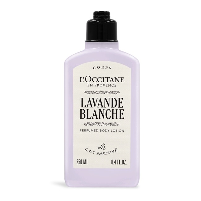 L’OCCITANE 歐舒丹 白薰衣草美體乳(250ml)-新版-專櫃公司貨