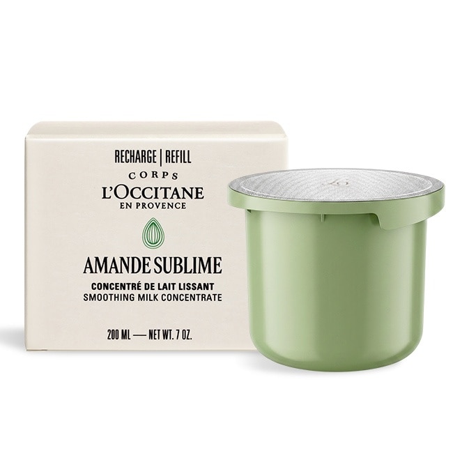 L’OCCITANE 歐舒丹 杏仁極緻緊膚凝霜補充罐(200ml)-專櫃公司貨