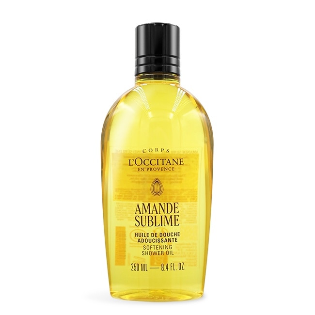 L’OCCITANE 歐舒丹 杏仁極緻柔膚沐浴油(250ml)-專櫃公司貨