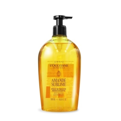 L’OCCITANE 歐舒丹 - L’OCCITANE 歐舒丹 杏仁極緻柔膚沐浴油(500ml)-專櫃公司貨 image
