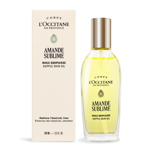 L’OCCITANE 歐舒丹 杏仁極緻美膚油(100ml)-專櫃公司貨