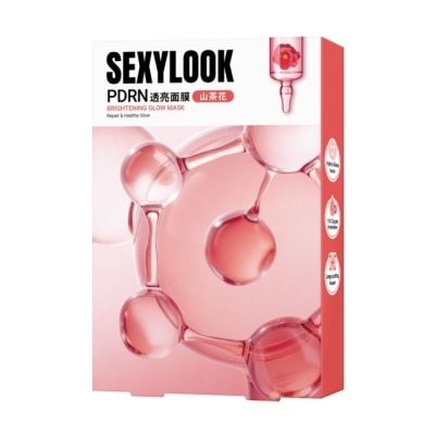 SEXYLOOK - SEXYLOOK PDRN山茶花透亮面膜(5片/盒) image