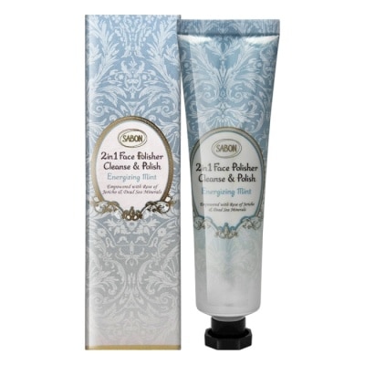 SABON - SABON Energizing Mint 二合一臉部純淨磨砂膏-薄荷 60ml