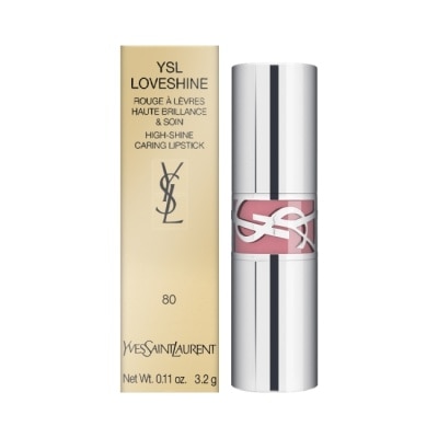 YSL - YSL聖羅蘭 情挑誘光水唇膏 3.2g #80 Glowing Lava