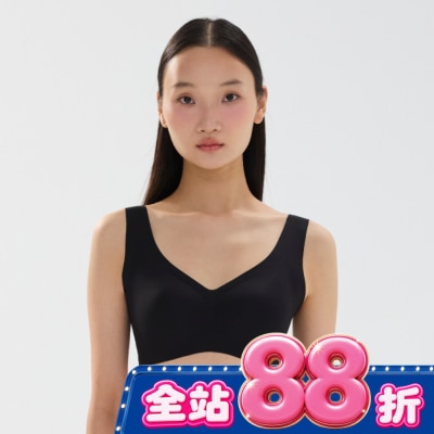 FASHION FOR YES 24HRS無感失憶內衣(萊卡 黑寬) image