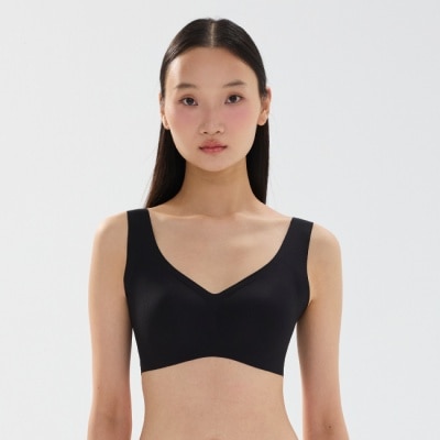 FASHION FOR YES - 24HRS無感失憶內衣(萊卡-黑寬) image