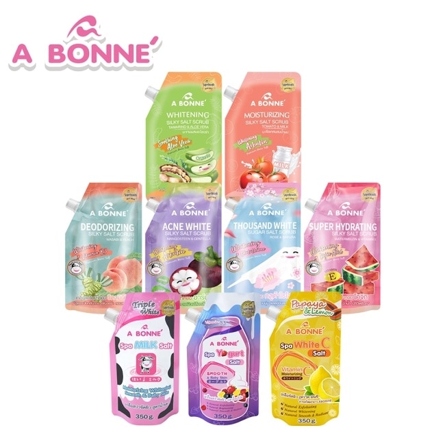 A BONNE 牛奶SPA去角質沐浴鹽350g