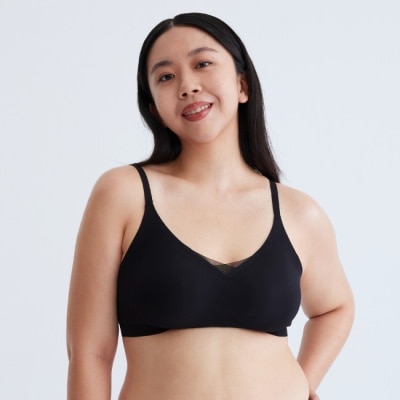 FASHION FOR YES - 24HRS無感失憶內衣(冰絲-黑L) image