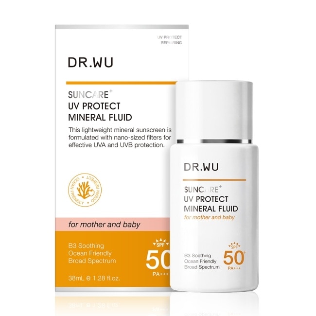 DR.WU 輕透水感物理防曬液 38ML