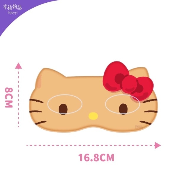 幸福物語晶亮凍感冰涼眼罩5pcs(Hello Kitty/蘋果) image