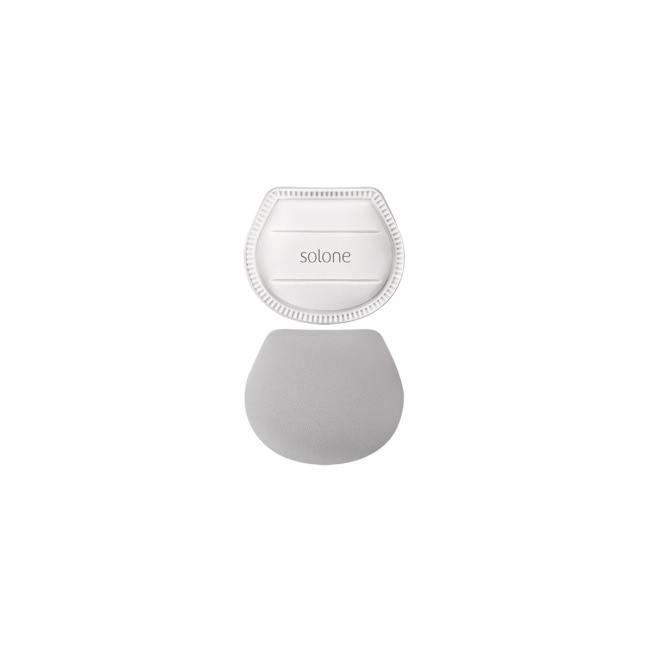 Solone 迷你軟布蕾生粉撲 2入