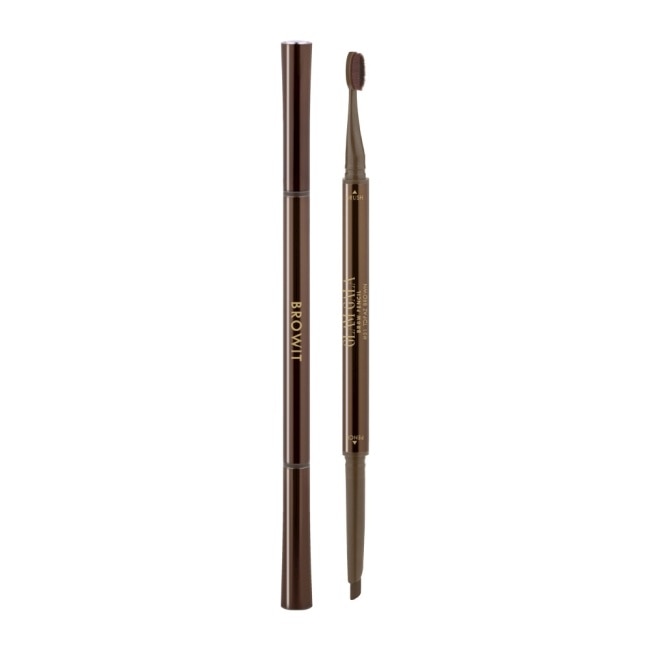 BROWIT貝奧莉高訂持色柔霧眉筆0.12g#01煙燻咖