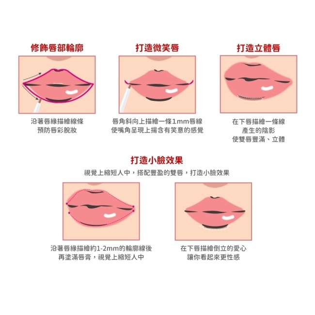 CEZANNE 修飾大師唇線筆 023-03 0.25G image