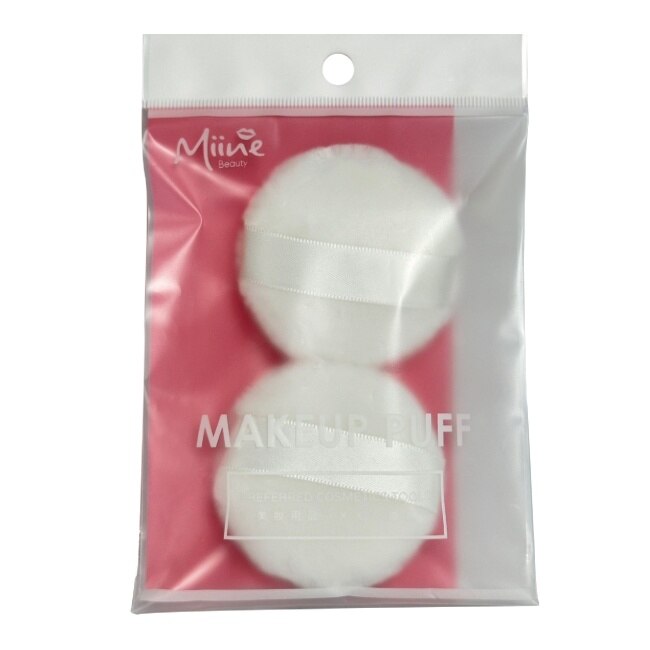 Miine 輕透定妝蜜粉撲/2入 image