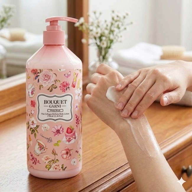 Bouquet Garni 璞珈妮維他膠原彈潤乳液-白麝香 750ml image
