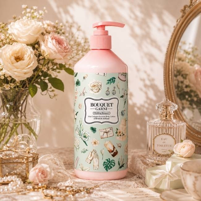 Bouquet Garni 璞珈妮維他膠原彈潤乳液-新婚馨香 750ml image