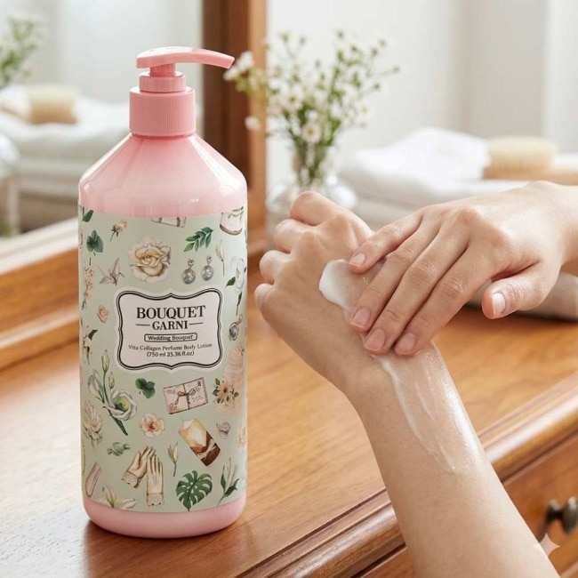 Bouquet Garni 璞珈妮維他膠原彈潤乳液-新婚馨香 750ml image