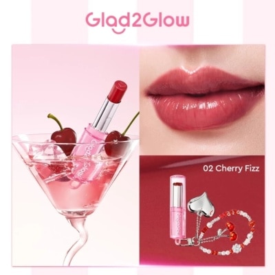 Glad2Glow - GLAD2GLOW 潤色護唇膏 02 櫻桃氣泡 3g