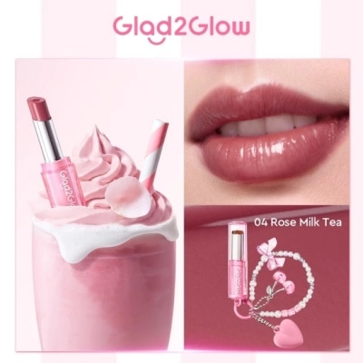 Glad2Glow - GLAD2GLOW  潤色護唇膏 04 玫瑰奶茶 3g