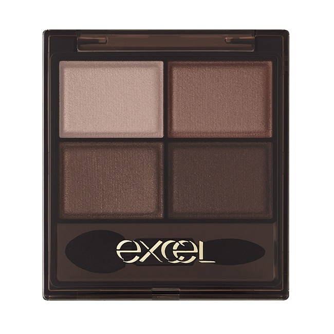 EXCEL 裸色深邃眼影N 02霧境灰棕-4.5g image