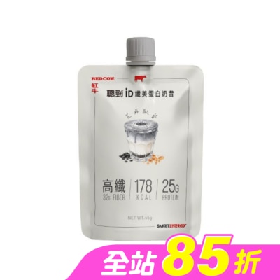 紅牛 RED COW - 紅牛聰勁iD纖美蛋白奶昔-芝麻歐蕾風味