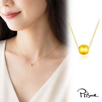 PRISME GOLD - 【Prisme Gold】黃金項鍊 純金999經典金珠 項鍊 (金重約0.01錢)